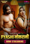 Pyasi Naukrani (2025) Moodx S01E01 Web Series